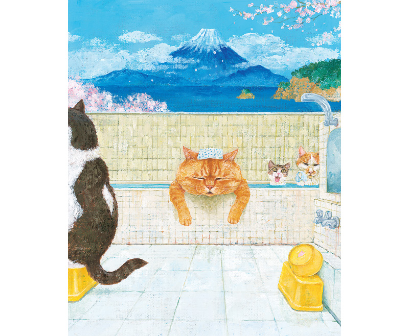 隙あらば猫　町田尚子絵本原画展